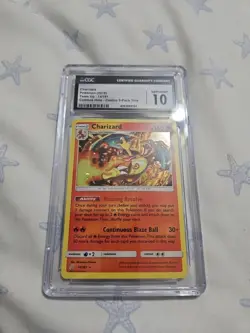 Pokemon TCG Charizard CGC 10 Team Up Costco 5 Pack Promo Card - Image 4