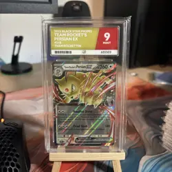 Team Rocket's Persian EX SVP 218 - Black Star Promo Card ACE 9 MINT - Image 1