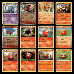 12x Darmanitan Lot Darumaka 60.0 Black White Next Destinies Pokemon Cards Set - Image 1
