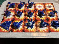 Bakugan Aquos Mixed Lot of 13 with 15 Random Cards - Image 1