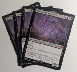 Ebondeath, Dracolich x1 Adventures in the Forgotten Realms MTG LP/NM - Image 5