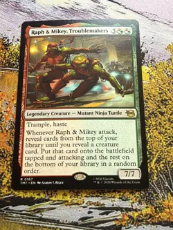 Raph & Mikey, Troublemakers - TMT Teenage Mutant Ninja Turtles - NM/MINT - Image 3
