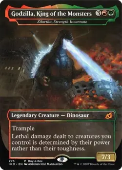 MTG English Godzilla, King of the Monsters - Zilortha, Strength Incarnate NM - Image 1