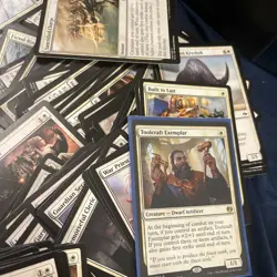 500 MTG Bulk lot BONUS Deck Box All White Cards With Some Foils Mixed Lot - Image 5