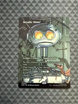MTG Metallic Mimic #0016 Borderless Mythic TMNT Source Material (PZA) - Image 1