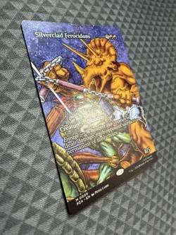MTG Silverclad Ferocidons #0009 Borderless M TMNT Source Material (PZA) - Image 2