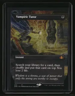 Dominaria Remastered Vampiric Tutor (Borderless) - Image 1