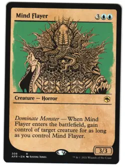 Mind Flayer (Showcase) 308 R Adventures in the Forgotten Realms Near Mint MTG - Image 1
