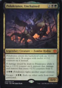 Polukranos, Unchained - Theros Beyond Death: #224, Magic: The Gathering Nm C261 - Image 1