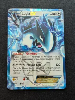 Mint Pokemon Lugia EX Holo Card 102/113 Legendary Treasures - Image 1