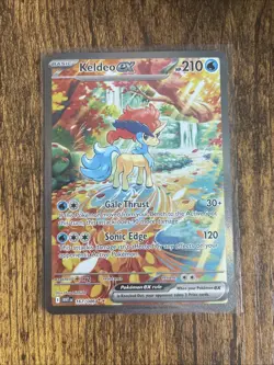 Pokemon TCG Keldeo EX White Flare Card 167/086 - Image 2