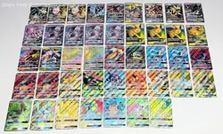Lot of 43 GX Pokemon TCG Trading Cards - Image 1