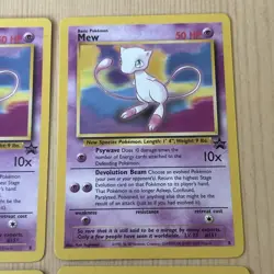 Original Pokemon Cards Mew 8 Black Star Promo x4 WOTC 1999/2000 TCG - Image 3