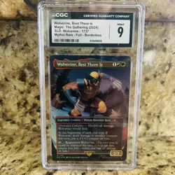 Wolverine Best there is magic the gathering 2024 foil Cgc 9 - Image 1