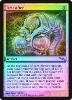 Magic the Gathering TIMESIFTER #262/306 Mirrodin Artifact 2003 Foil Rare Unplaye - Image 1
