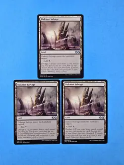3x Dakmor Salvage Ultimate Masters 2018 UMA Mtg Magic Gathering Card Land 240 - Image 1