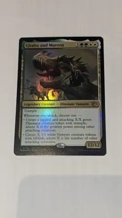 Ghalta and Mavren FOIL Bundle Promo / Magic MTG / March of the Machine - NM - Image 1