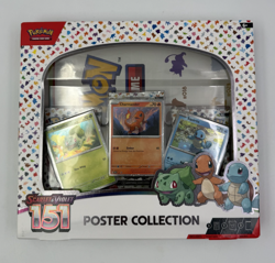 Scarlet & Violet 151 Poster Collection Box Sealed Pokemon TCG *NEW SEALED* - Image 1