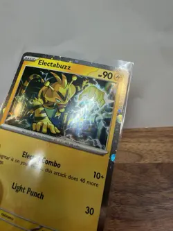 HD HOLO Electabuzz 125/165 Cosmos Holo Rare Promo 151 Pokemon - Image 2