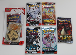 POKEMON COLLECTION OF BOOSTER PACKS- 6 ITEMS SEALED - Image 1