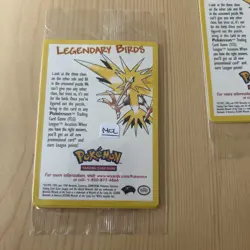 Pokemon - 2000 Movie Promo - x3 Legendary Birds Full Set Promos WOTC - Sealed NM - Image 2