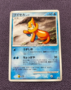 Buizel Pokemon Card 2008 Collection Challenge Gym Promo 120/DP-P EX - Image 1
