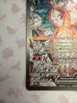 Charizard EX Full Art - 223/197 NM/Mint - SV03: Obsidian Flames - Pokemon Card - Image 5