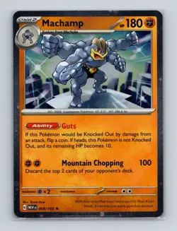 Machamp 068 2023 Pokemon 151 MEW Cosmos Holo Sam's Club Tin Promo Card NM+ (a) - Image 1
