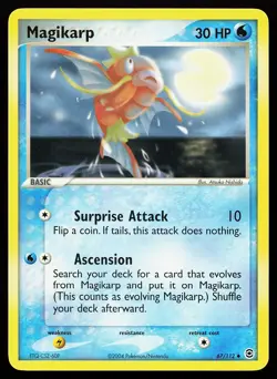 Magikarp 67/112 Common FireRed & LeafGreen Pokemon Card - Image 1