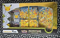 2021 Pokemon TCG Celebrations Special Collection Box Pikachu V-Union SWSH Sealed - Image 1