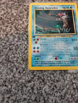 Pokemon Neo Revelation 1st Edition Shining Gyarados 65/64 2001 WOTC Card - Image 4