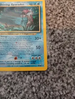 Pokemon Neo Revelation 1st Edition Shining Gyarados 65/64 2001 WOTC Card - Image 5
