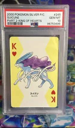 Pokemon Silver PSA 10 Lot Of 3 - Part Two Raikou - Entei - Suicune - Image 3