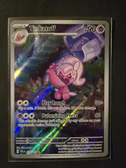 Pokemon Tinkatuff - 217/193 [Sv02: Paldea Evolved] Illustration Rare Holo 90 HP - Image 1