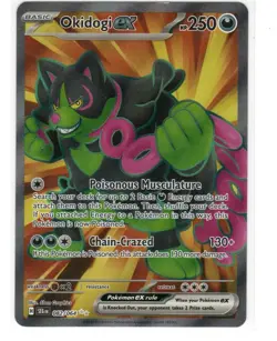Pokemon TCG - Okidogi ex 082/064 - Shrouded Fable Ultra Rare - NM+ - Image 1