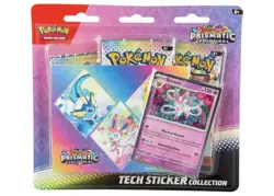 Pokemon TCG Prismatic Evolutions Tech Sticker Collection Sylveon Promo Sealed - Image 1