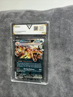2024 Pokemon SV Paldean Fates PAF EN Charizard ex #054/091 - Image 1