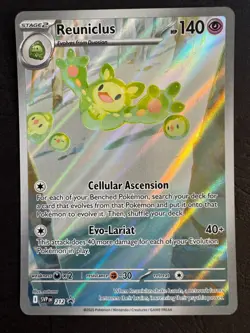 Reuniclus Illustration SVP 212 Promo Pokemon SV White Flare Near Mint - Image 1