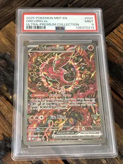 2025 POKEMON MEP EN-ME BLACK STAR PROMO #024 ORICORIO EX PSA 9 - Image 1