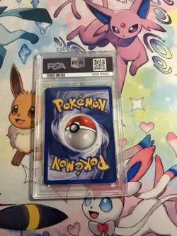 2000 POKEMON GYM HEROES HOLO-PRERELEASE #9 MISTY'S SEADRA PSA 8 - Image 2