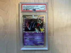 2021 POKEMON Black Star Promo Celebrations SWSH#132 Dragapult-Holo PSA 10 Gem M - Image 1