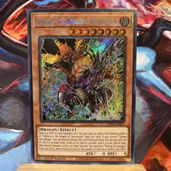 Yugioh!-Gandora-G the Dragon of Destruction-LEDE-EN001-Secret 1st Ed-NM+BONUS - Image 4