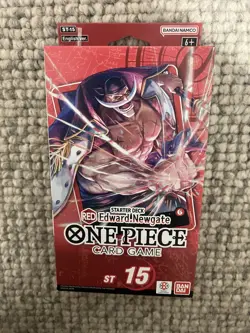 One Piece - ST15 Edward Newgate - New/Sealed (+ PRB01) - Image 1