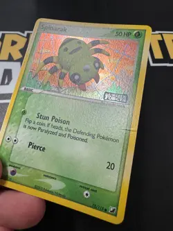 Pokemon Spinarak EX Unseen Forces Reverse Stamped Ultra Rare Holo Card - Image 2