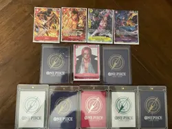 One Piece TCG Bundle SP, Alt Art Leader, Gold Don, Anniversary Card, Promo Cards - Image 3