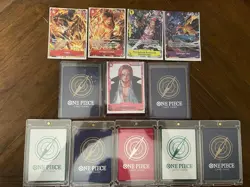 One Piece TCG Bundle SP, Alt Art Leader, Gold Don, Anniversary Card, Promo Cards - Image 4