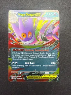 Mega Gengar EX 056/094 | Phantasmal Flames | Holo | Pokemon Card | NM/M 2 - Image 1