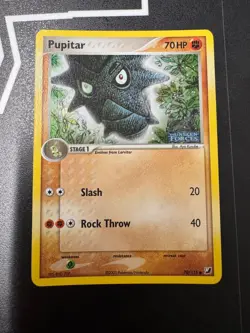 Pokemon Pupitar EX Unseen Forces Reverse Stamped Ultra Rare Holo Card - Image 1