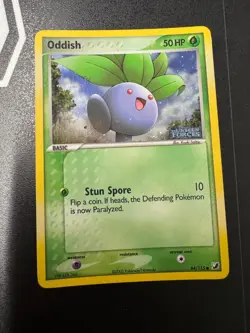 Pokemon Oddish EX Unseen Forces Reverse Stamped Ultra Rare Holo Card - Image 1