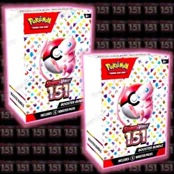 POKEMON TCG Cards SVP 3.5🔥MEW | 151 2X BOOSTER BUNDLES = 12 PACKS ETB PRE MEGA - Image 3